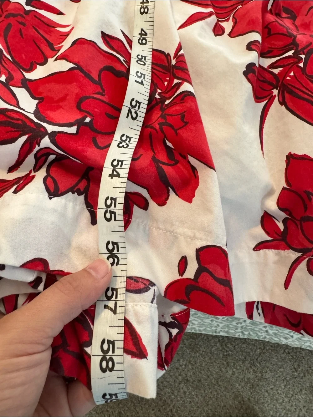 Abercrombie & Fitch One Shoulder Cutout Floral Maxi Dress Red White Size XL